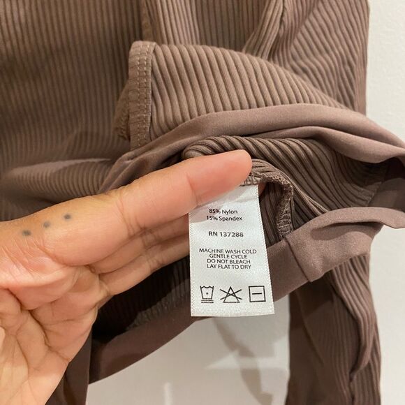 Anthropologie Year of Ours Tie Front Top - Picture 4 of 4